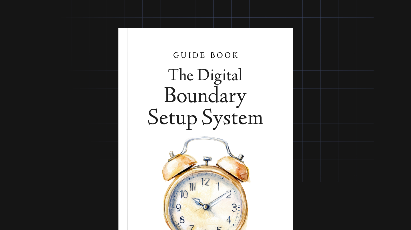 The Digital Boundary Setup System