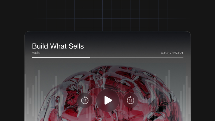 Build What Sells