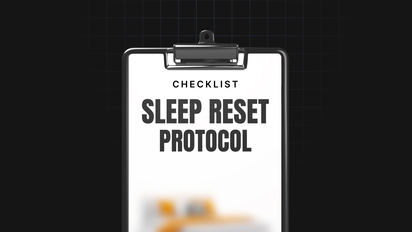 Sleep Reset Protocol