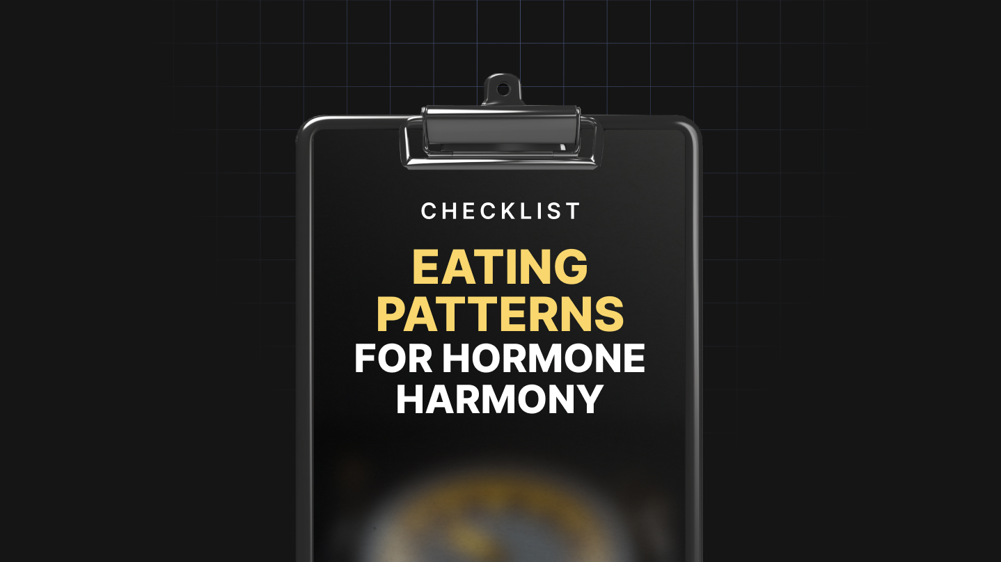 Eating Patterns for Hormone Harmony