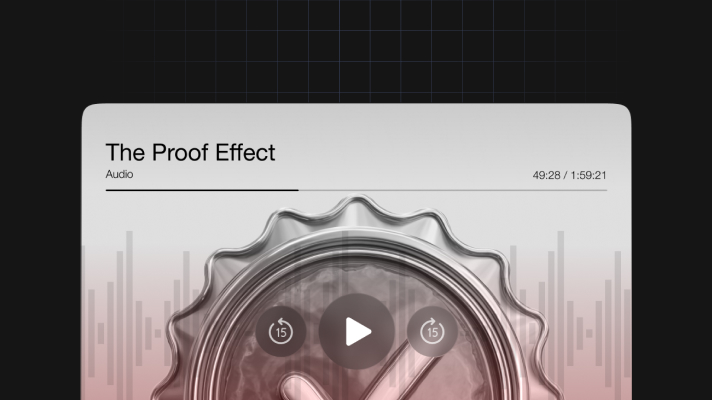 The Proof Effect