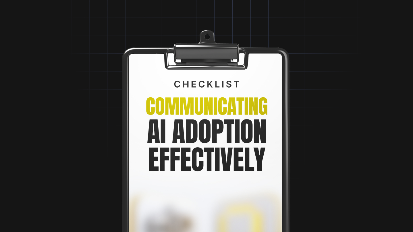 Communicating AI Adoption Effectively