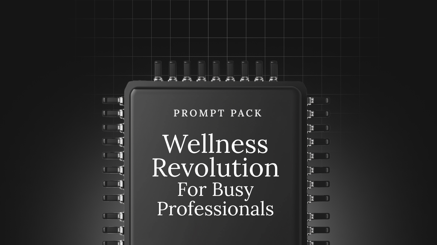 Wellness Revolution for Busy Professionals