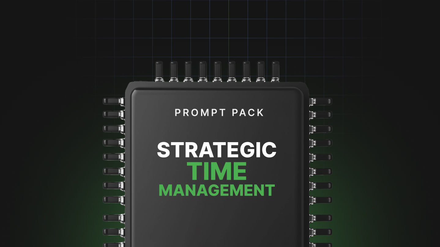 Strategic Time Management