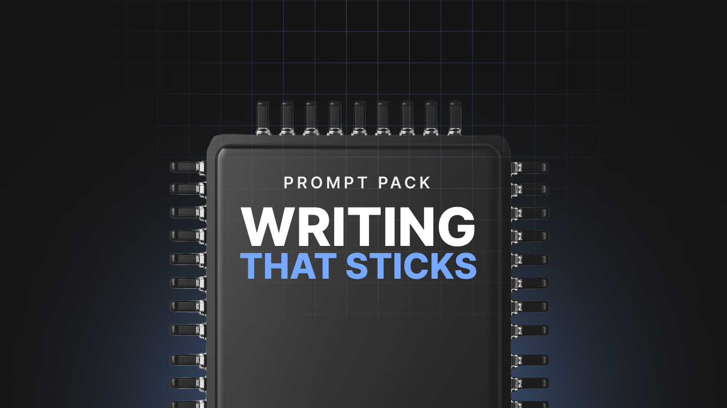 Writing That Sticks - Prompts